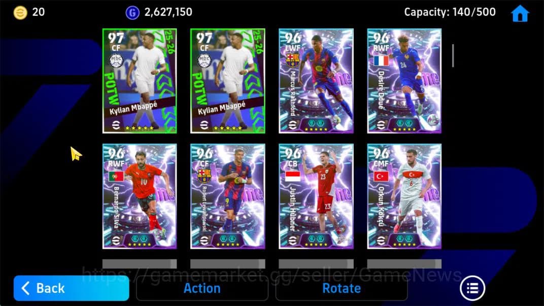 eFootball Accounts Mobile|Xabi Alonsom,Donadoni,Blitz Curler(Neymar J image 15