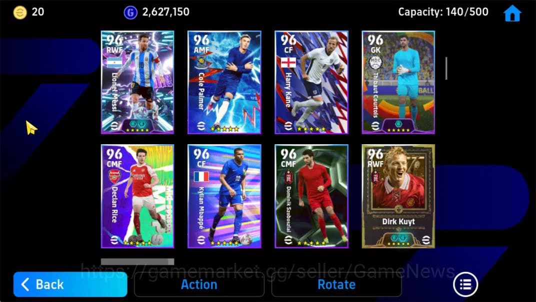 eFootball Accounts Mobile|Xabi Alonsom,Donadoni,Blitz Curler(Neymar J image 16