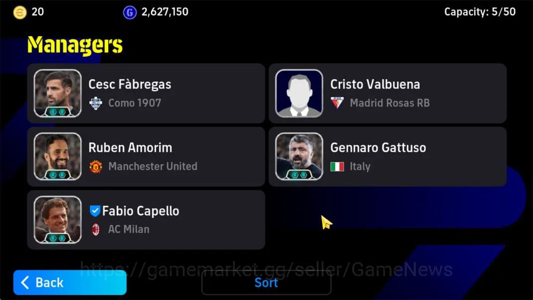 eFootball Accounts Mobile|Xabi Alonsom,Donadoni,Blitz Curler(Neymar J image 2