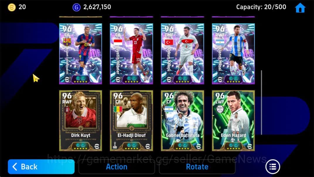 eFootball Accounts Mobile|Xabi Alonsom,Donadoni,Blitz Curler(Neymar J image 5