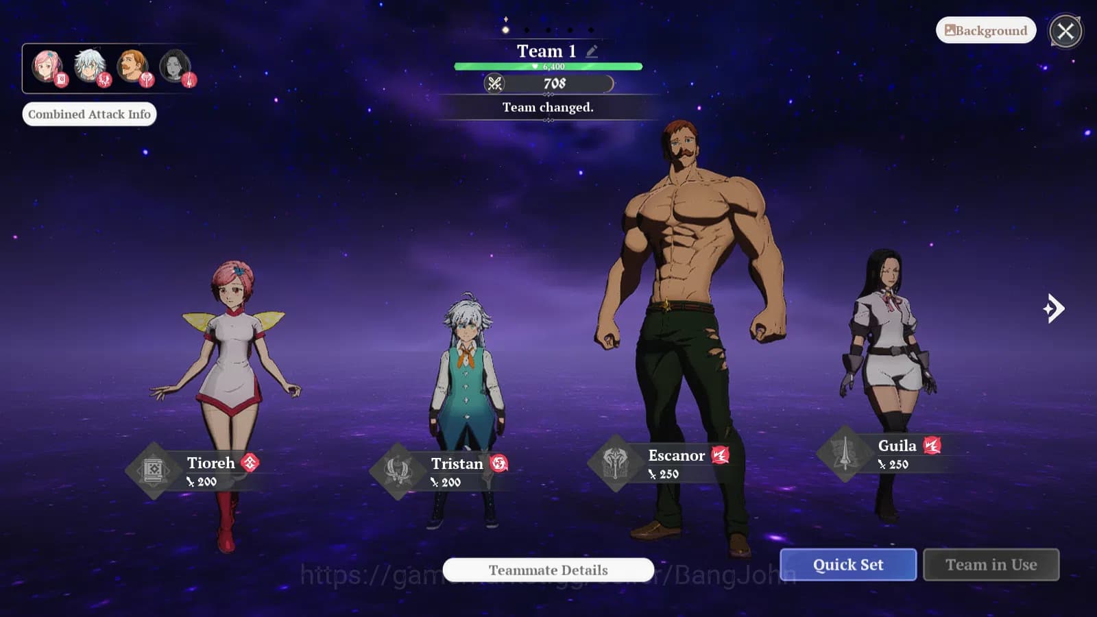 The Seven Deadly Sins: Origin Accounts EUROPE|Fresh Starter Lvl 2|2 SSR|Escanor,Guila&8SR image 2