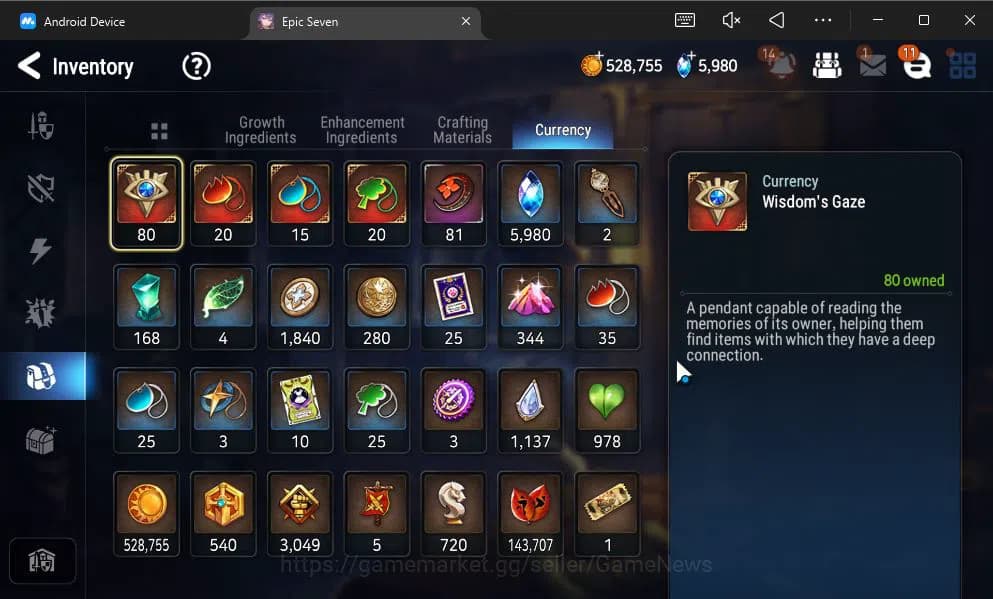 Epic Seven Accounts GBL Unverif|NewEra|6 ML(Salome,LOTScales,NM Luna,e image 11