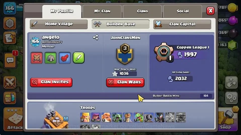 Clash of Clans Accounts TH 15-BH 8|LV 166|Limited Skin|HH 9|BK 70,AQ 73,GW image 4