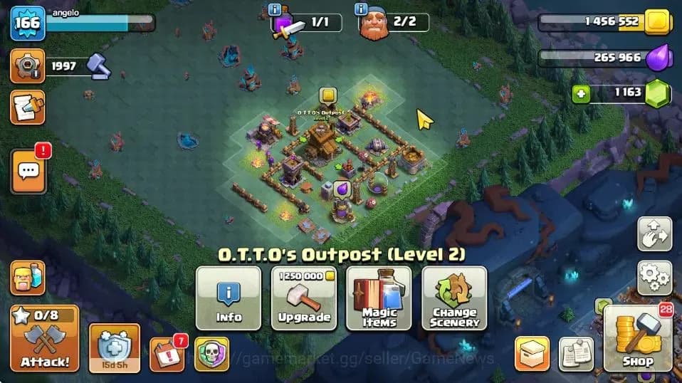 Clash of Clans Accounts TH 15-BH 8|LV 166|Limited Skin|HH 9|BK 70,AQ 73,GW image 7