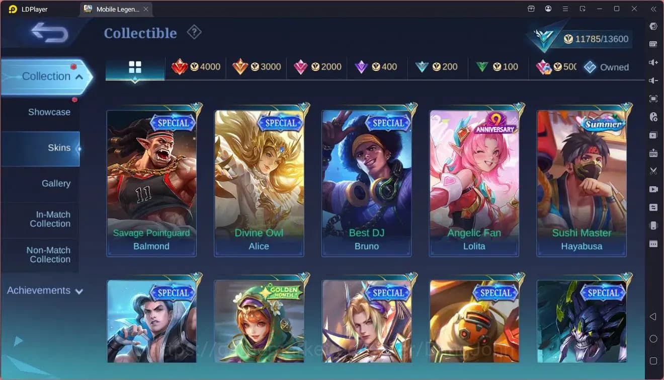 Mobile Legends: Bang Bang Accounts Global|Hero 46|Skin 70|Seasoned|9th Fanny|Dragon L image 7