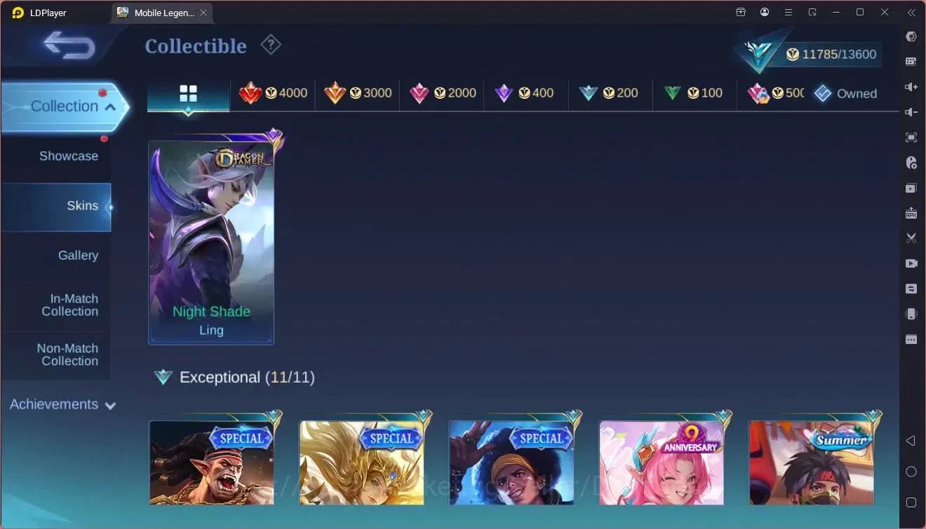 Mobile Legends: Bang Bang Accounts Global|Hero 46|Skin 70|Seasoned|9th Fanny|Dragon L image 8