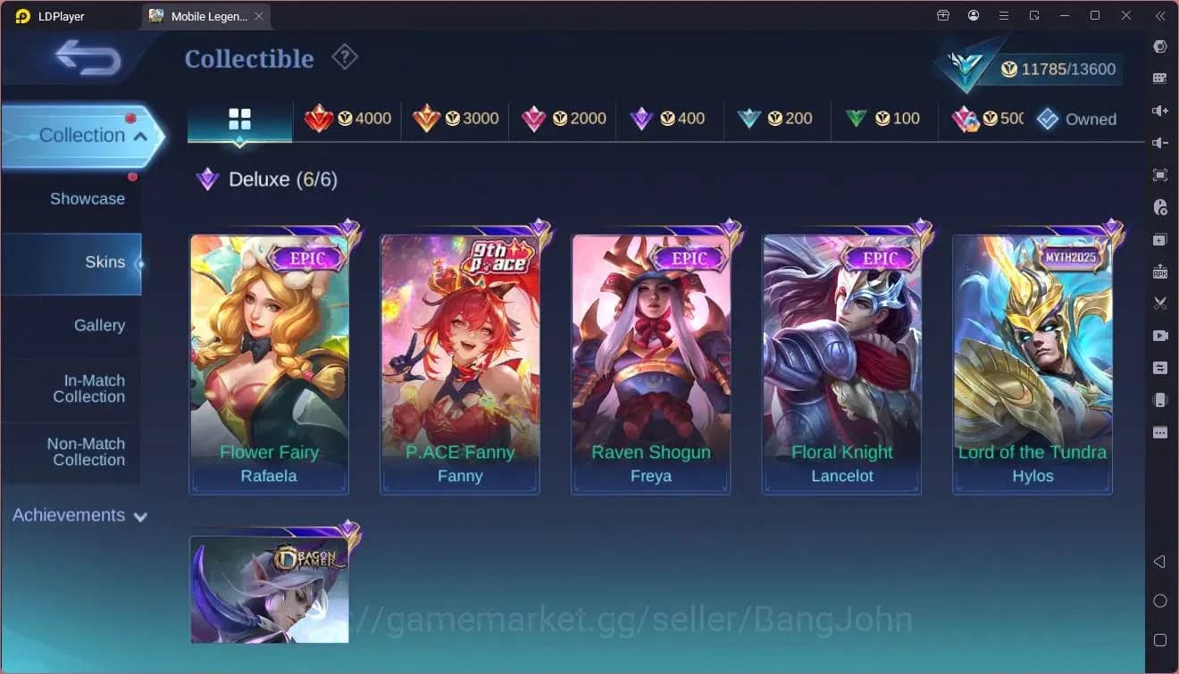 Mobile Legends: Bang Bang Accounts Global|Hero 46|Skin 70|Seasoned|9th Fanny|Dragon L image 9