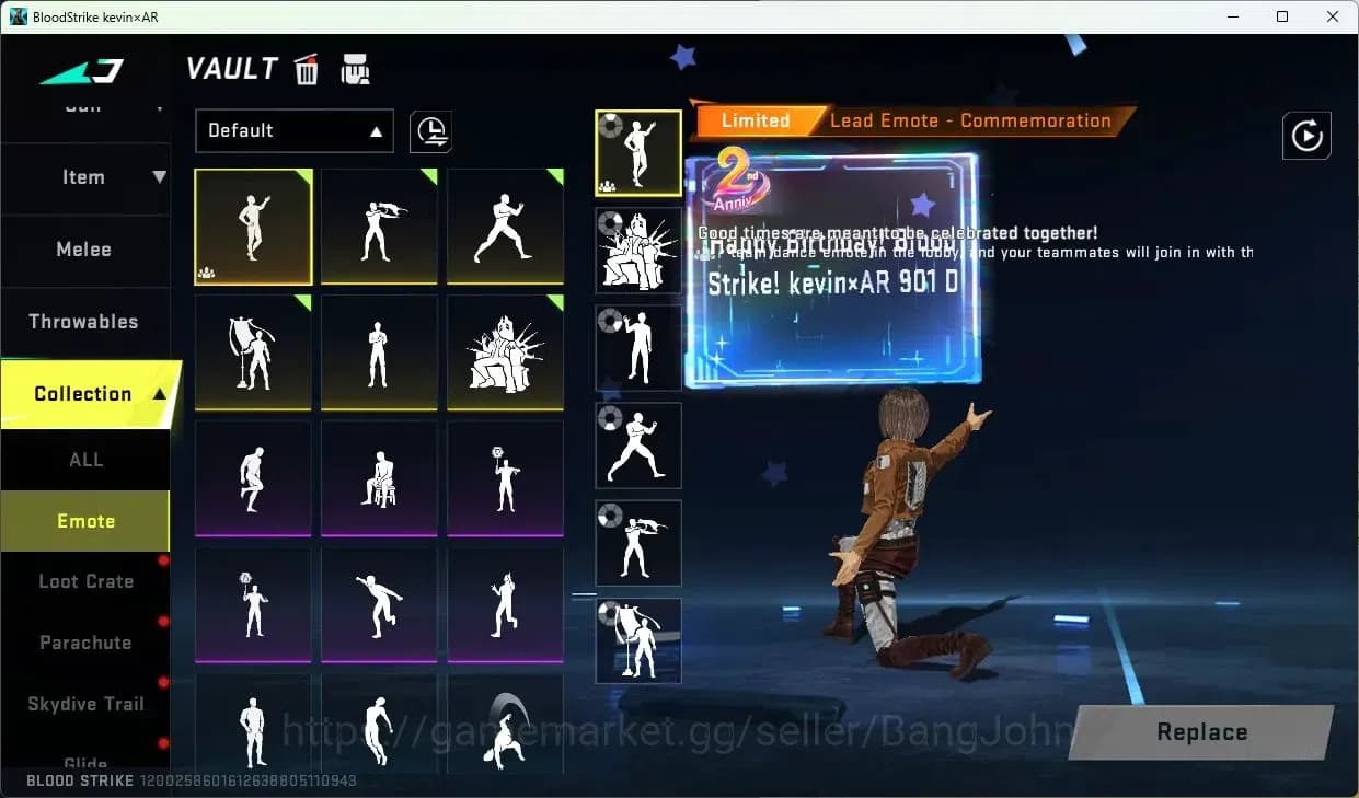 Blood Strike Accounts ASIA | EVO FAL-Evolved Draco | 4 Collab Skins | 13 image 12