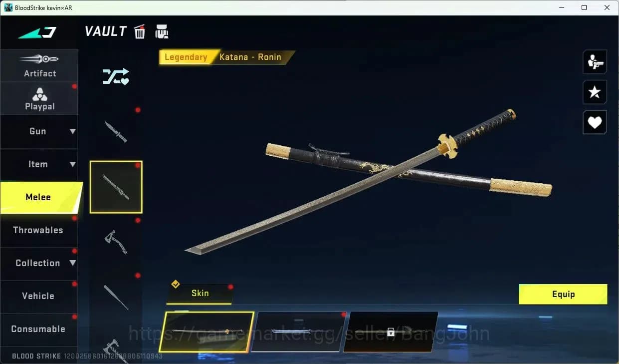 Blood Strike Accounts ASIA | EVO FAL-Evolved Draco | 4 Collab Skins | 13 image 13