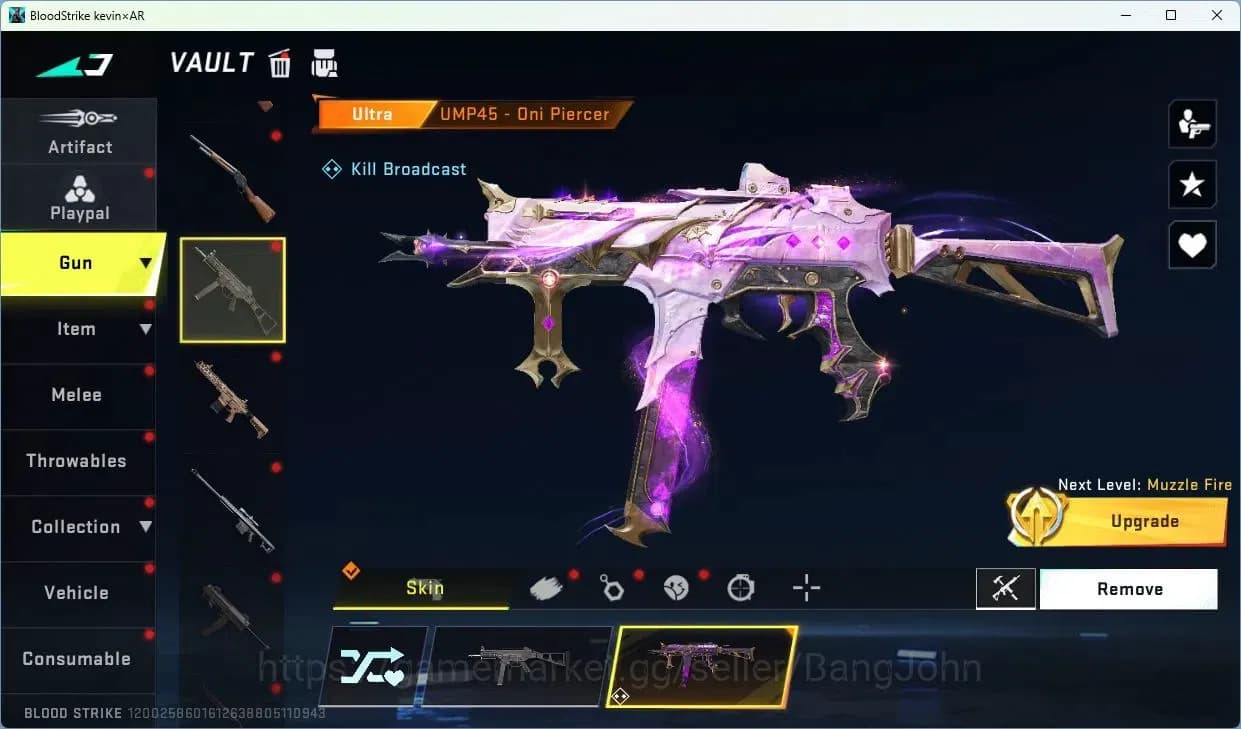 Blood Strike Accounts ASIA | EVO FAL-Evolved Draco | 4 Collab Skins | 13 image 16