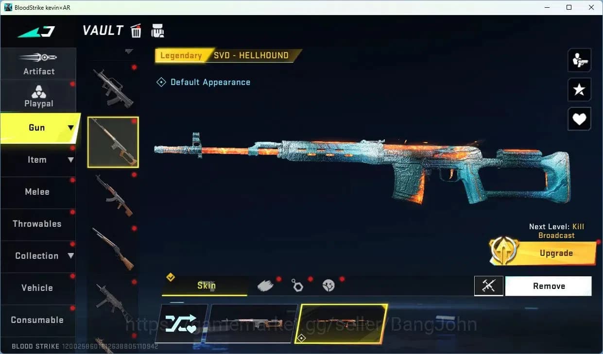 Blood Strike Accounts ASIA | EVO FAL-Evolved Draco | 4 Collab Skins | 13 image 17
