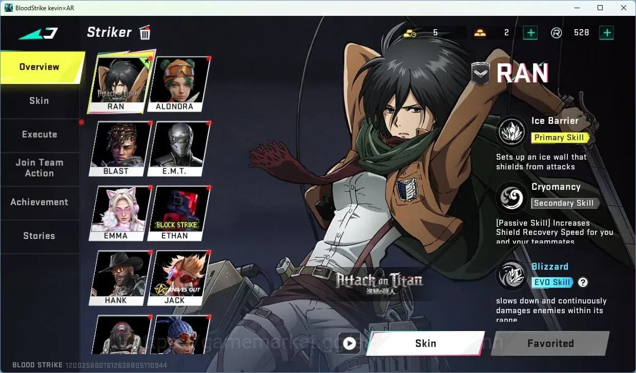 Blood Strike Accounts ASIA | EVO FAL-Evolved Draco | 4 Collab Skins | 13 image 4