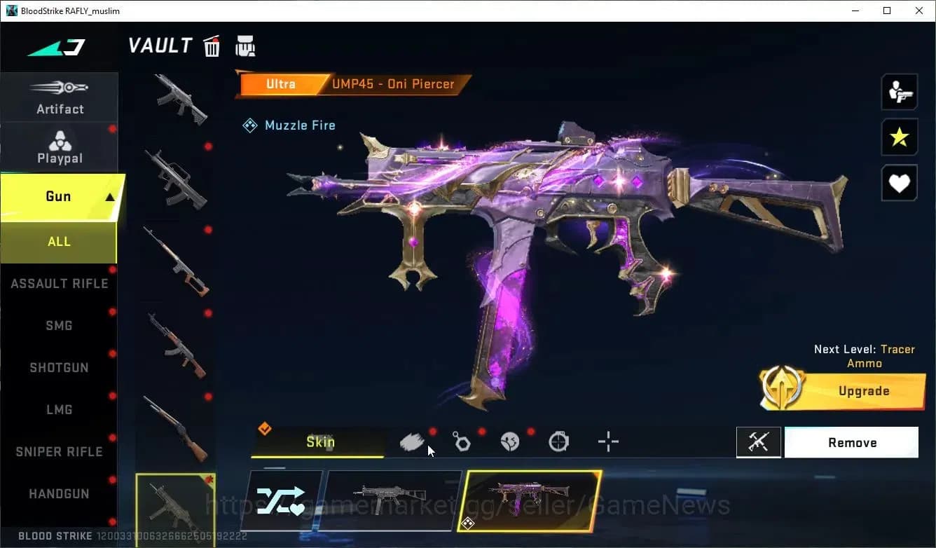 Blood Strike Accounts ASIA|MELEE Talon Knife-Scythe+12 ULTRA[HANK-Tricky image 17