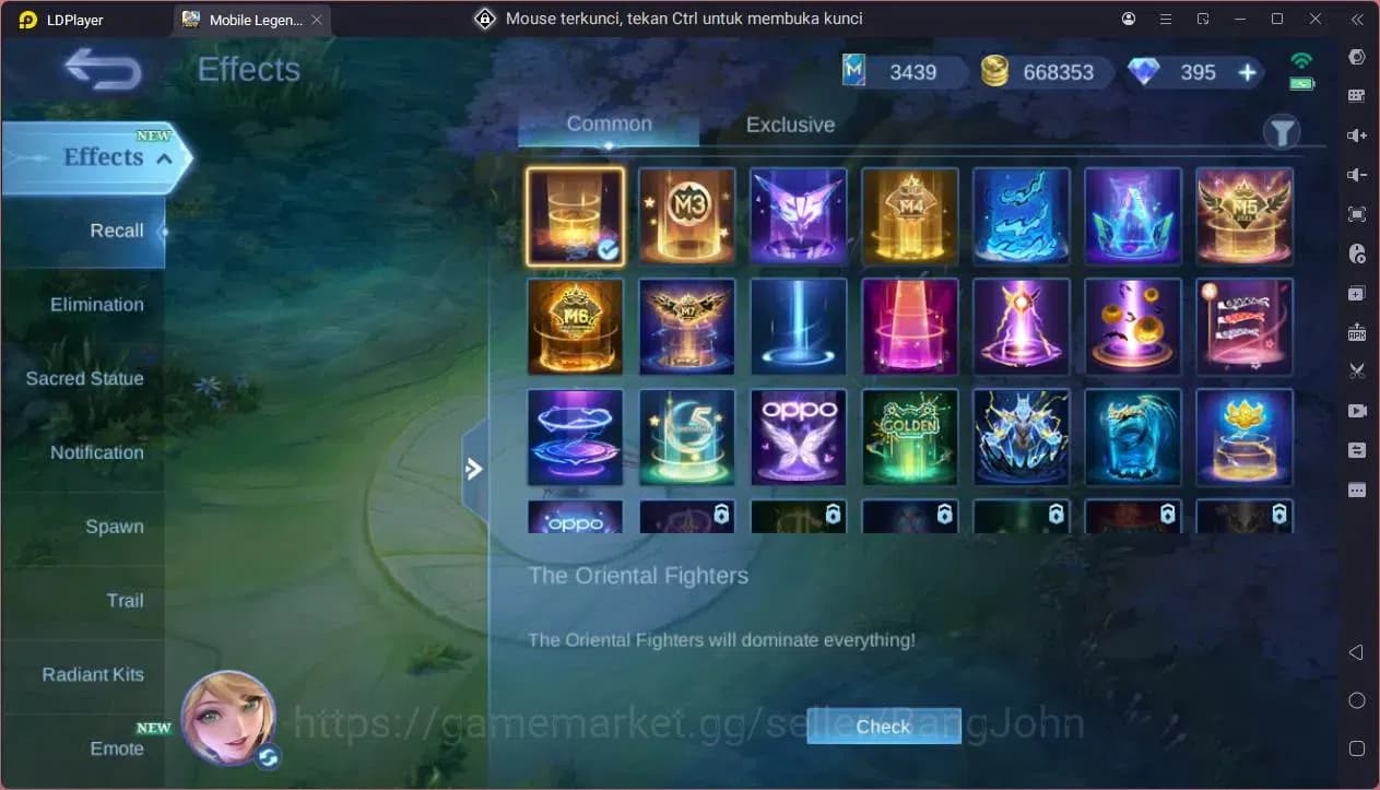 Mobile Legends: Bang Bang Accounts GLOBAL Hero 132 Skin 226|KOF Karina|CC Natalia|9th image 10