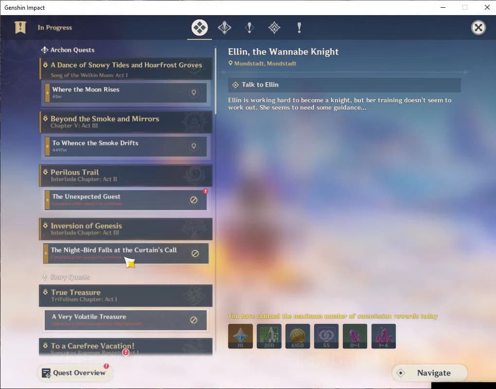 Genshin Impact Accounts ASIA|AR 55|4 Limit+3(*5WeP)|Clorinde+Sign,Skirk,Ra image 10