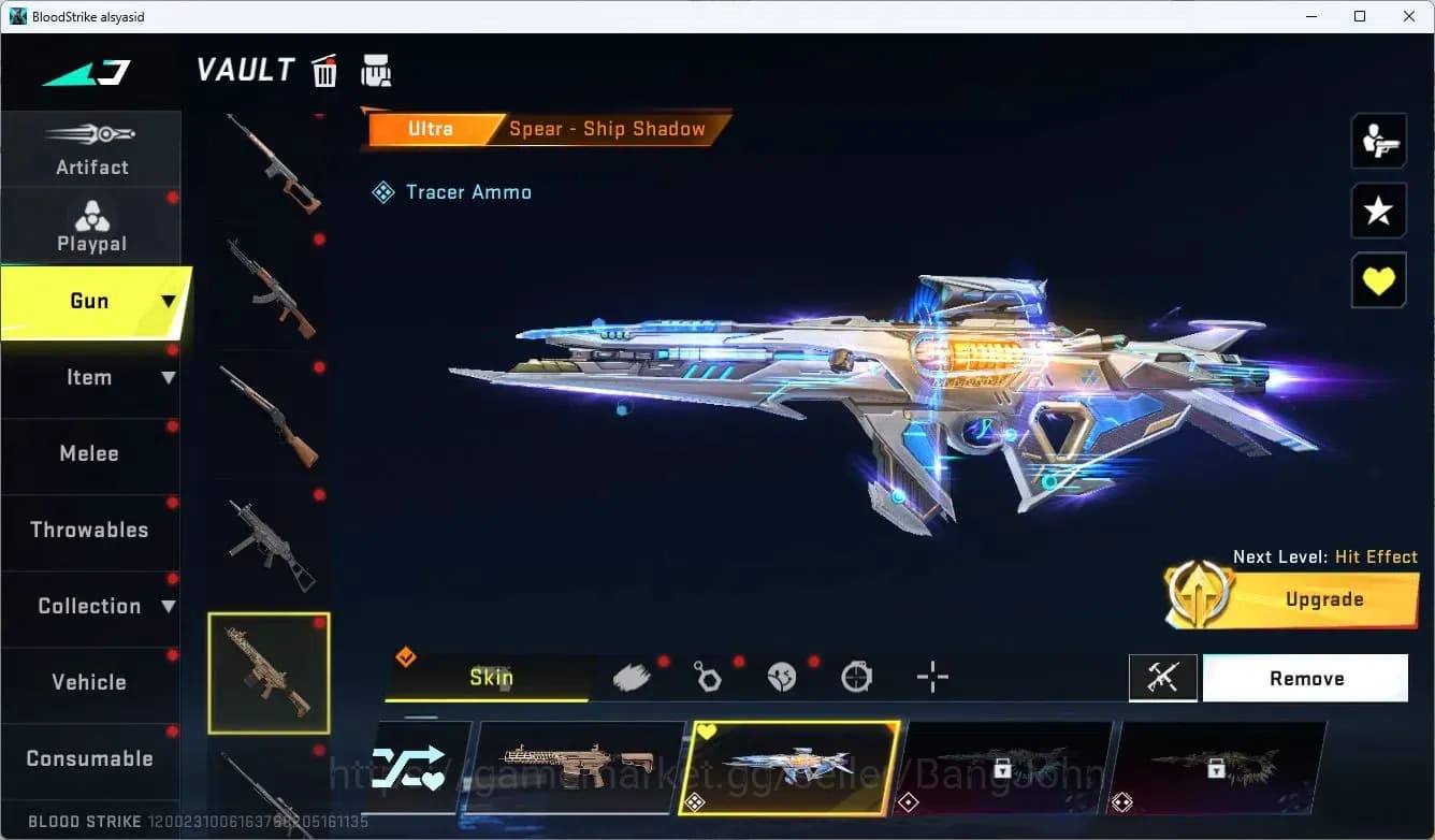 Blood Strike Accounts ASIA | 3 Collab: QBZ95, Kar98k,AK47 | 2 Ultra Guns image 16