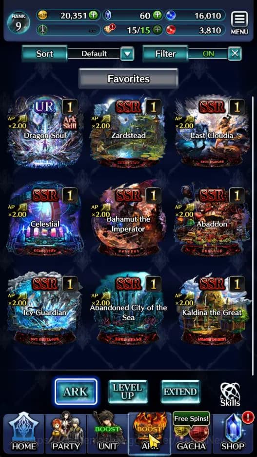 Last Cloudia Accounts GLOBAL|Rank 9|Top Tier Unit [Arkh King of Dragon,G image 2