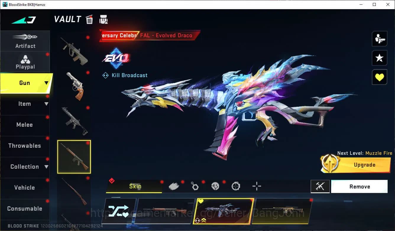 Blood Strike Accounts ASIA|ETHERNAL ZERO|EVO=FAL|LIMITED=BTF KNIF|ULTRA= image 12