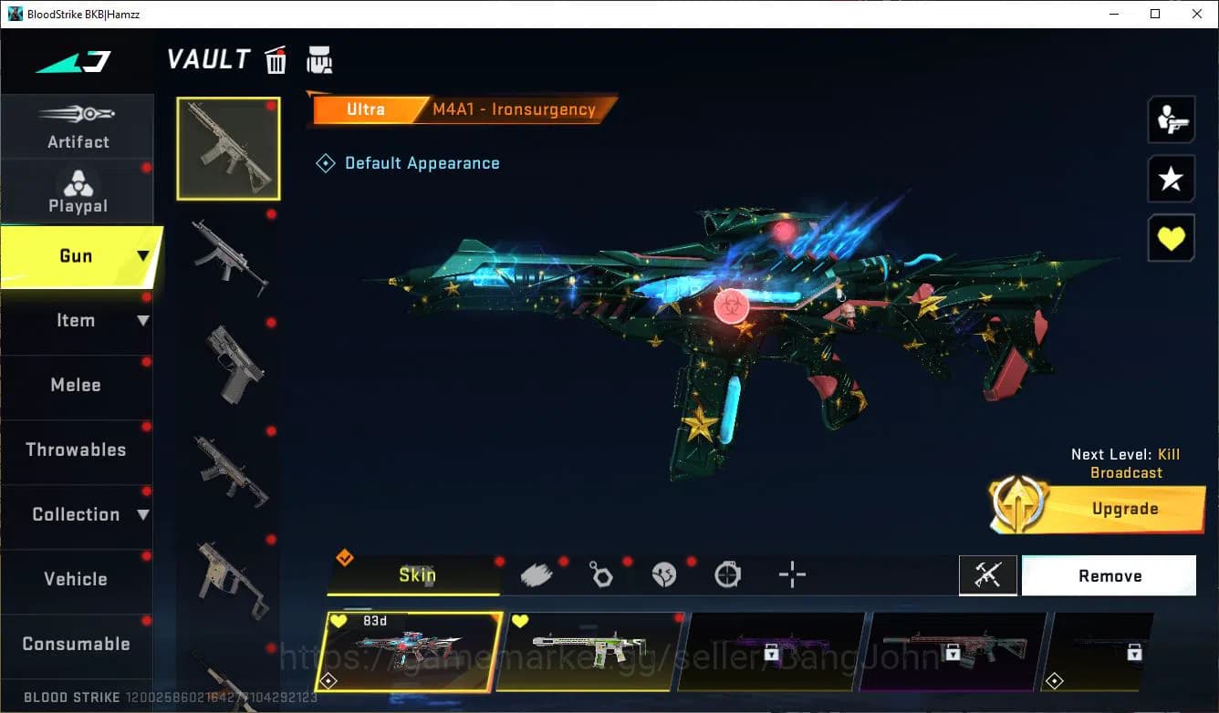 Blood Strike Accounts ASIA|ETHERNAL ZERO|EVO=FAL|LIMITED=BTF KNIF|ULTRA= image 16