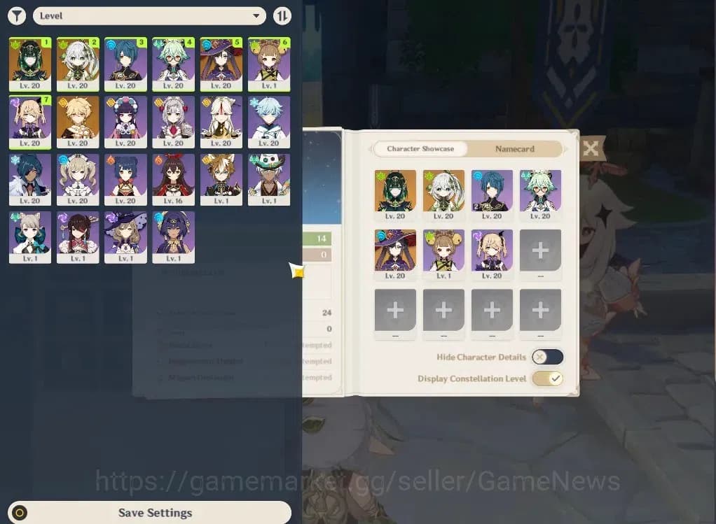 Genshin Impact Accounts ASIA|AR14|Fresh Starter|2Limited+1(*5Weapon)|Nefer image 2