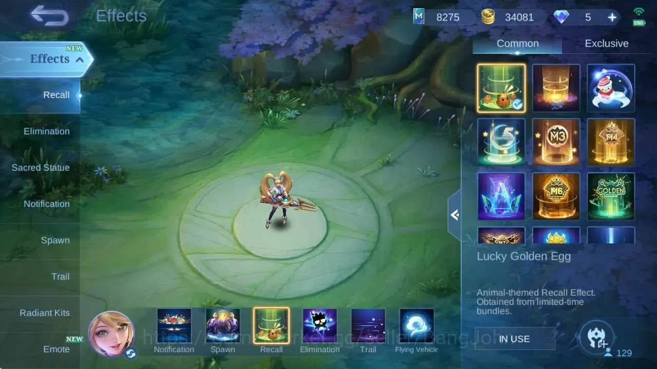 Mobile Legends: Bang Bang Accounts GLOBAL Hero 129 Skin 216|SEASON Floryn|CC Tigreal| image 6