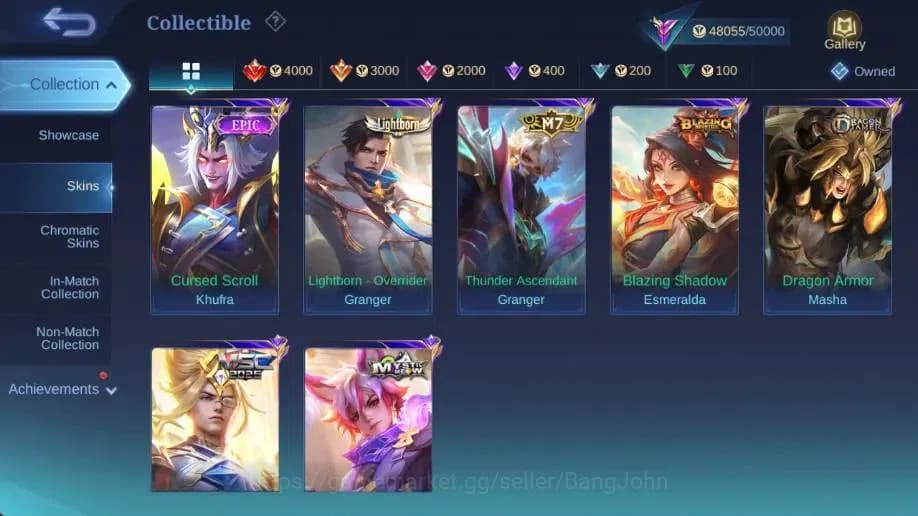 Mobile Legends: Bang Bang Accounts Global|Hero 83|Skin 168|Renowned|Sanrio Floryn|Pri image 14