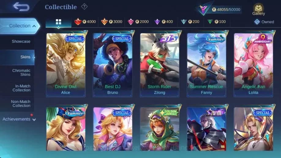 Mobile Legends: Bang Bang Accounts Global|Hero 83|Skin 168|Renowned|Sanrio Floryn|Pri image 16