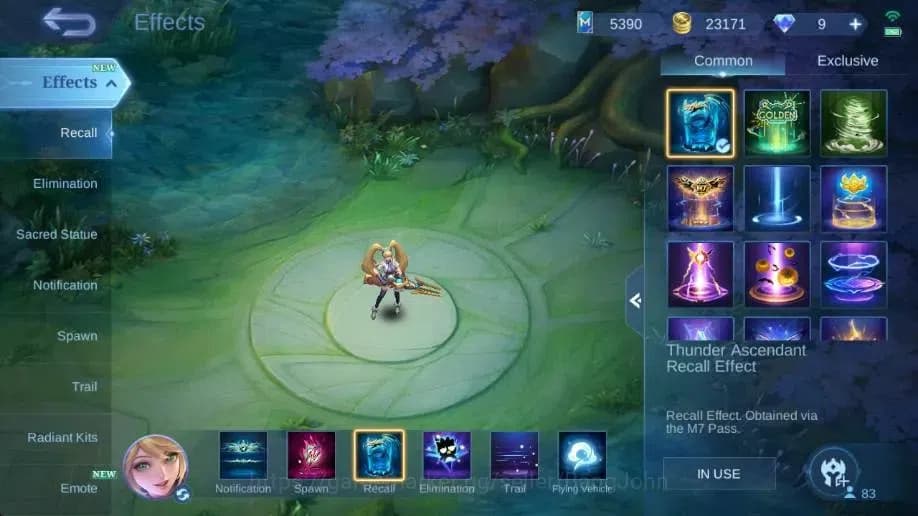 Mobile Legends: Bang Bang Accounts Global|Hero 83|Skin 168|Renowned|Sanrio Floryn|Pri image 6