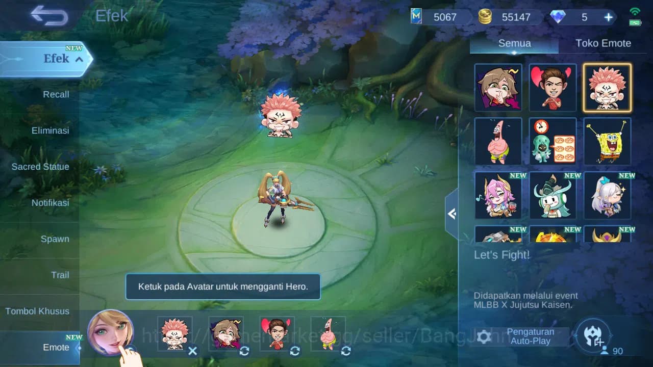 Mobile Legends: Bang Bang Accounts GLOBAL Hero 90 Skin 163 | Luckybox Leomord | Coven image 13