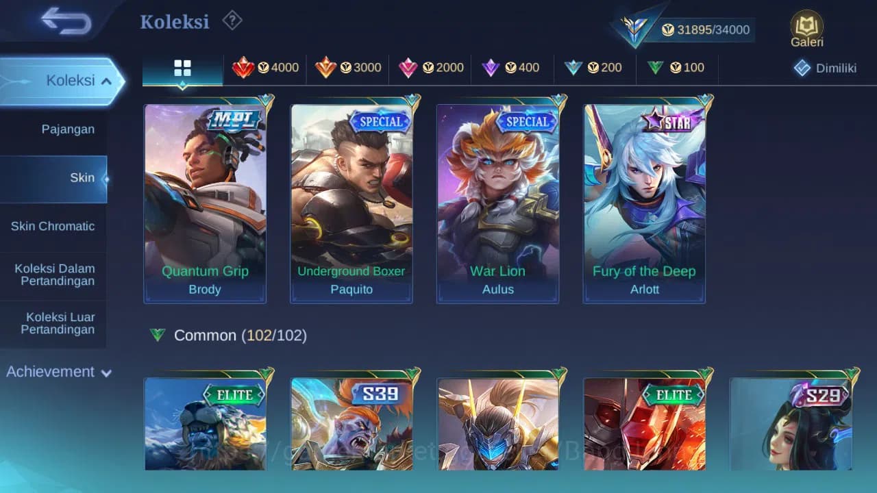Mobile Legends: Bang Bang Accounts GLOBAL Hero 90 Skin 163 | Luckybox Leomord | Coven image 9