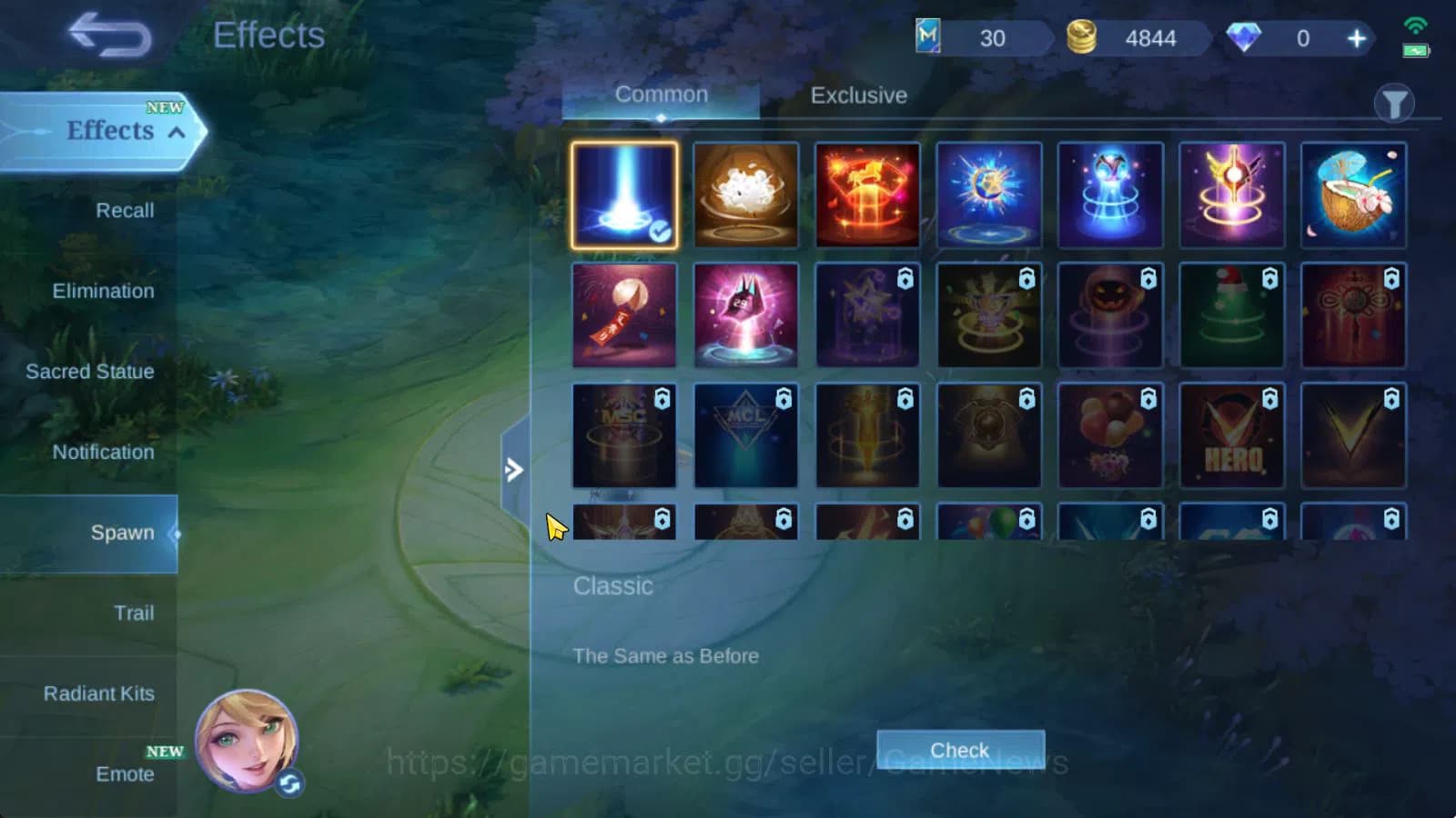 Mobile Legends: Bang Bang Accounts Hero 56|Skin 31|Naruto Vale,Create Granger,Summer image 3