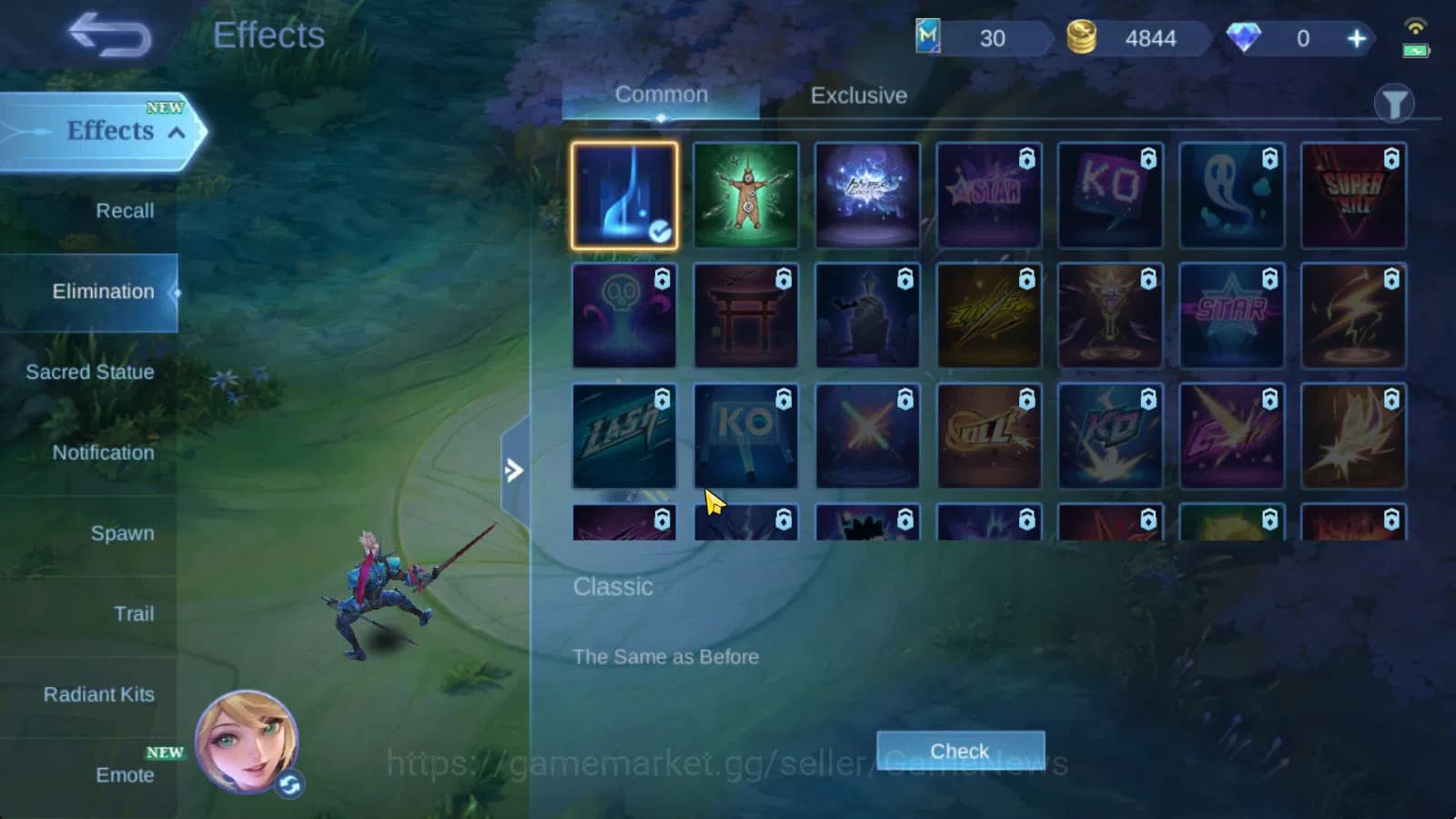 Mobile Legends: Bang Bang Accounts Hero 56|Skin 31|Naruto Vale,Create Granger,Summer image 5