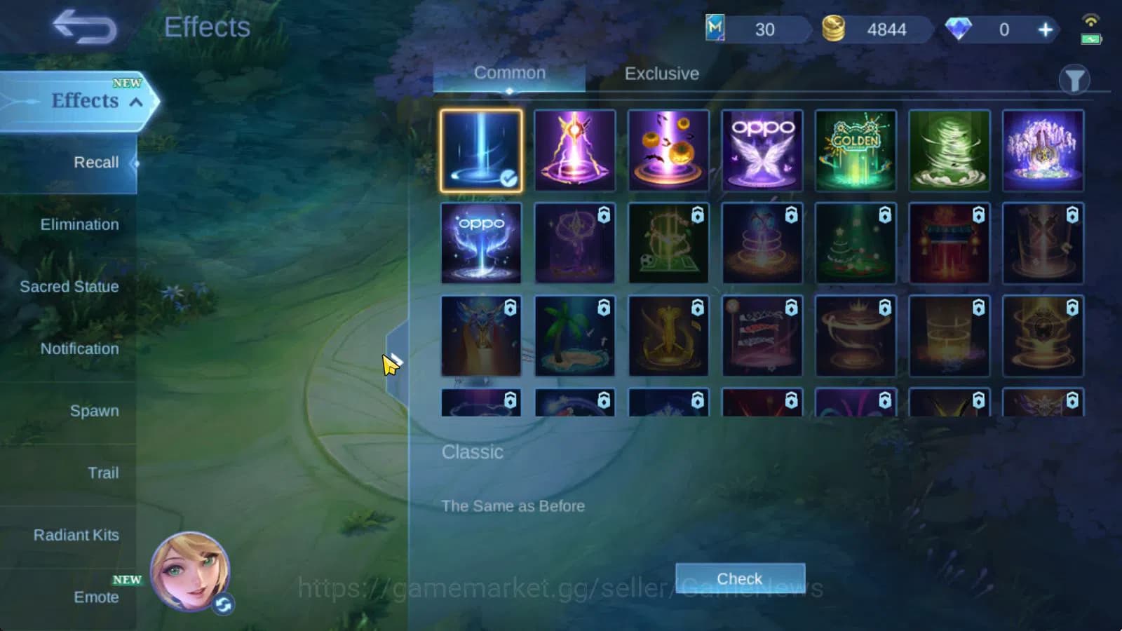 Mobile Legends: Bang Bang Accounts Hero 56|Skin 31|Naruto Vale,Create Granger,Summer image 6