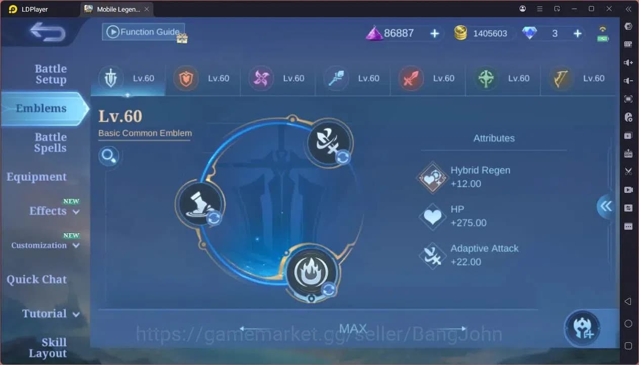 Mobile Legends: Bang Bang Accounts GLOBAL Hero 132 Skin 512|Legend Franco,Johsnon,Lun image 17