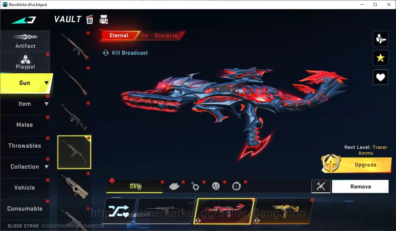 Blood Strike Accounts ASIA|ETHERNAL=UZI (LVL2)COLLAB=SCAR,MCX|LIMITED=MP image 10