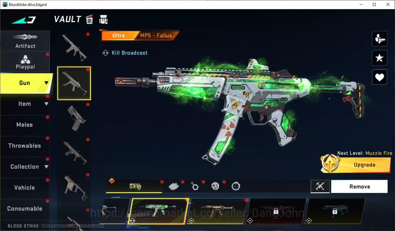 Blood Strike Accounts ASIA|ETHERNAL=UZI (LVL2)COLLAB=SCAR,MCX|LIMITED=MP image 18