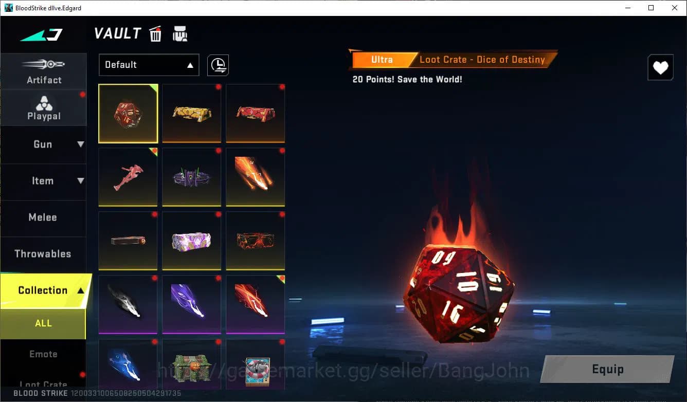 Blood Strike Accounts ASIA|ETHERNAL=UZI (LVL2)COLLAB=SCAR,MCX|LIMITED=MP image 3