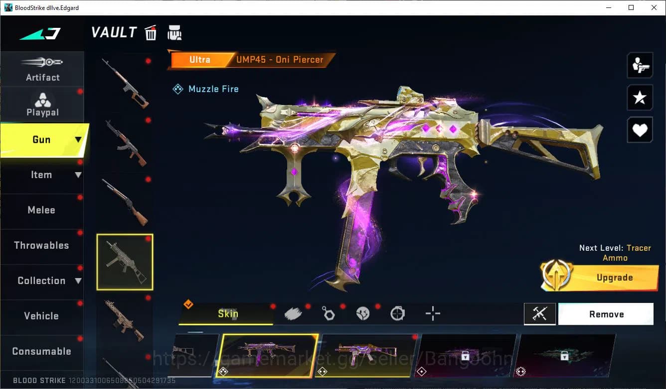 Blood Strike Accounts ASIA|ETHERNAL=UZI (LVL2)COLLAB=SCAR,MCX|LIMITED=MP image 7