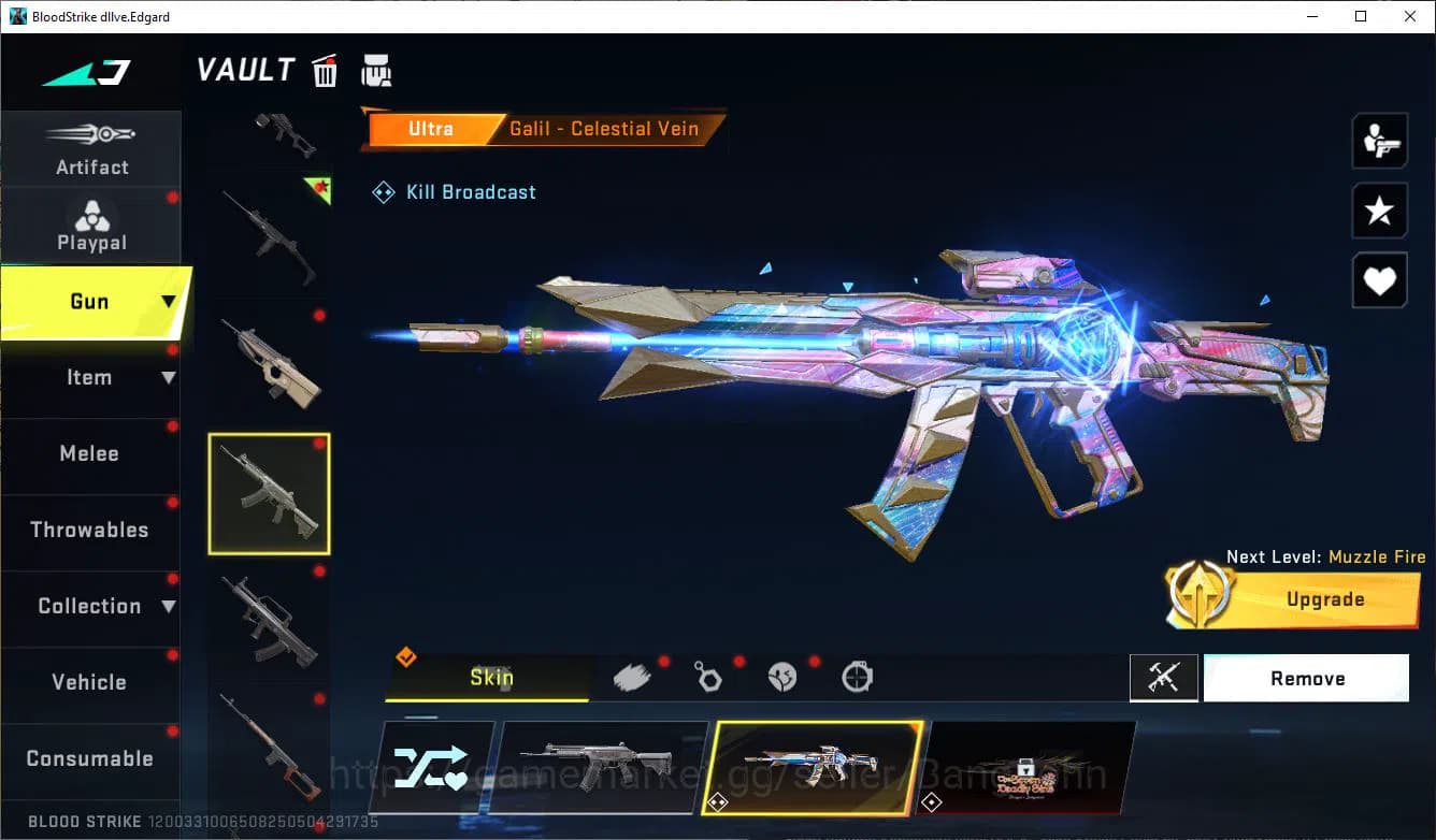 Blood Strike Accounts ASIA|ETHERNAL=UZI (LVL2)COLLAB=SCAR,MCX|LIMITED=MP image 9