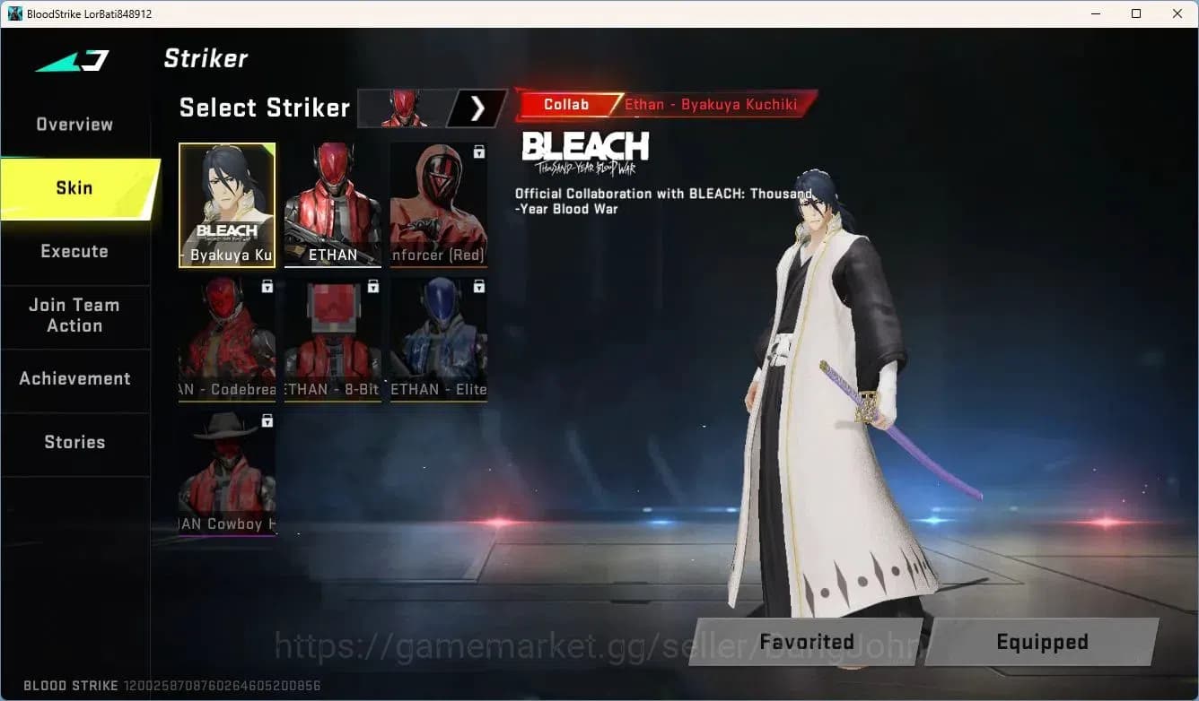 Blood Strike Accounts ASIA | AK47 (7DS)|1 BLEACH Strikers|1 Ultra Gun|1 image 1