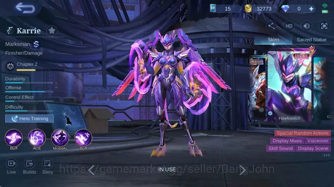 Mobile Legends: Bang Bang Accounts Global|Hero 55|Skin 80|Expert|Collab Fanny Mikasa| image 10