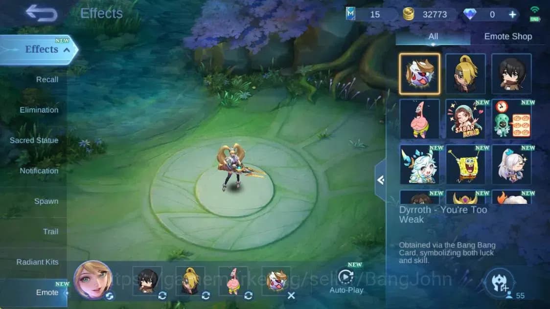 Mobile Legends: Bang Bang Accounts Global|Hero 55|Skin 80|Expert|Collab Fanny Mikasa| image 7