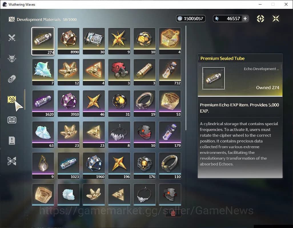 Wuthering Waves Accounts SEA | UL 47 | 46,5 k Astrite | 1 Limited | Lynae | image 12