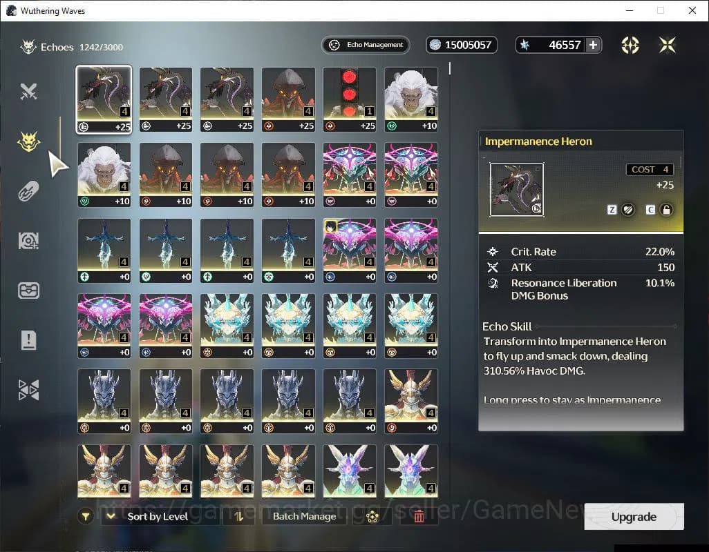 Wuthering Waves Accounts SEA | UL 47 | 46,5 k Astrite | 1 Limited | Lynae | image 13