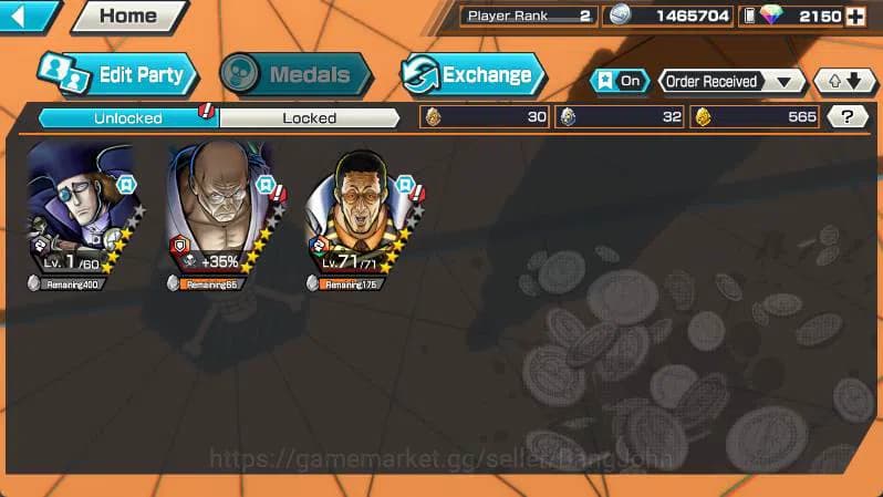 One Piece Bounty Rush Accounts GLOBAL | 2 ex RD 2150 | Borsalino, Nusjuro | Log B image 4