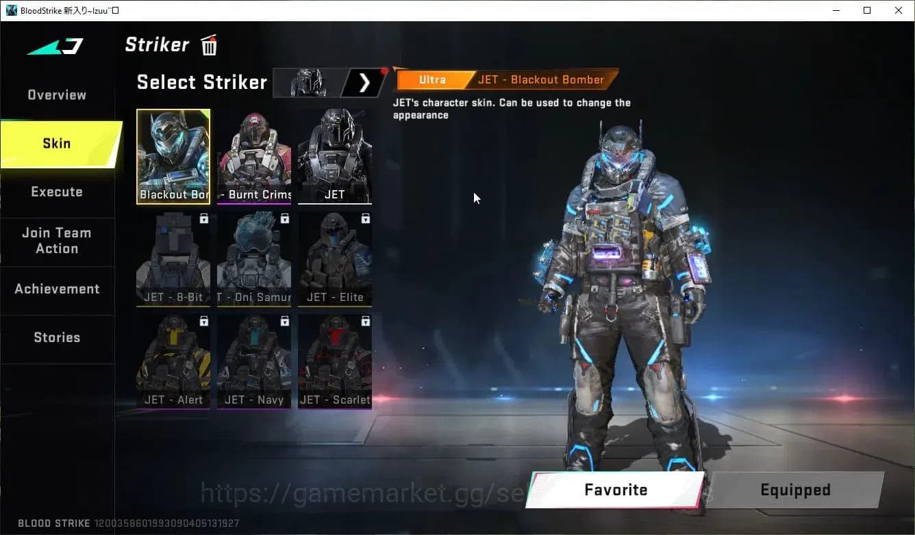 Blood Strike Accounts ASIA|ETERNAL VOLT-DC+Collab 7DS Karl98,QBZ95,BLEAC image 13