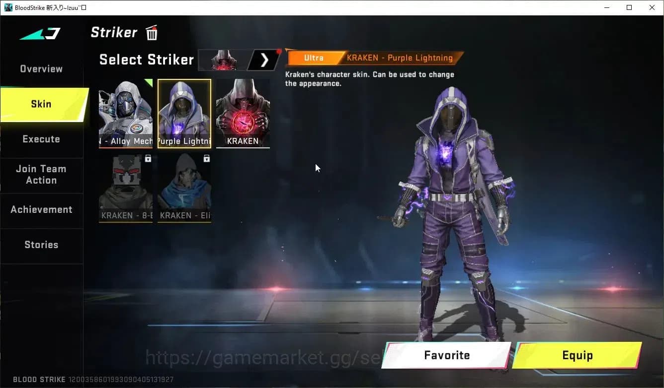 Blood Strike Accounts ASIA|ETERNAL VOLT-DC+Collab 7DS Karl98,QBZ95,BLEAC image 15