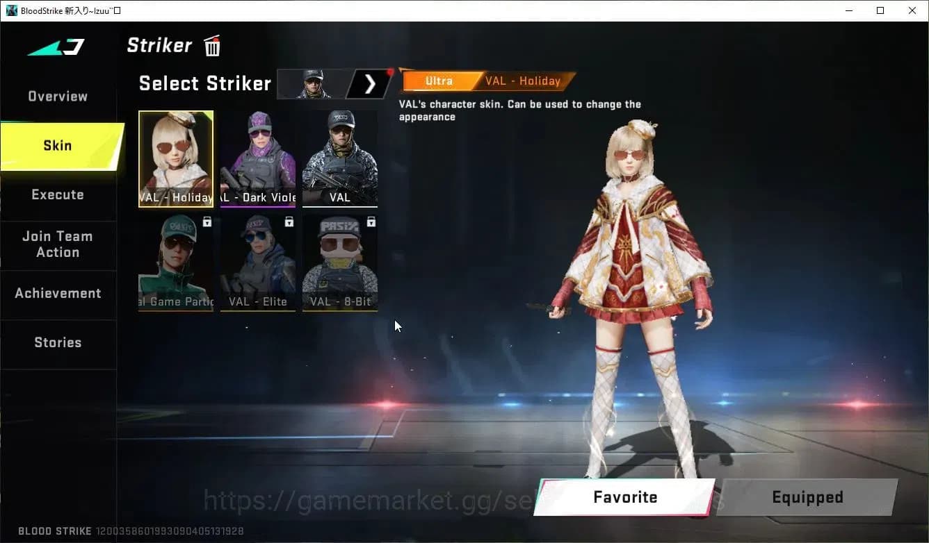 Blood Strike Accounts ASIA|ETERNAL VOLT-DC+Collab 7DS Karl98,QBZ95,BLEAC image 19