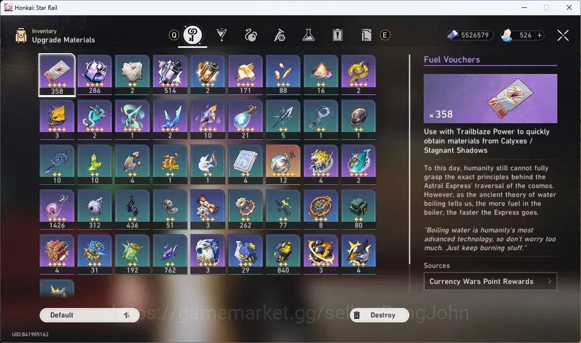 Honkai Star Rail Accounts ASIA | TL61 |Silver Wolf LV80, Sparkle LV80, Yao G image 10