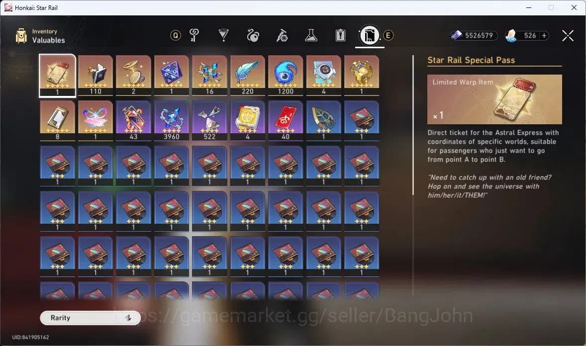 Honkai Star Rail Accounts ASIA | TL61 |Silver Wolf LV80, Sparkle LV80, Yao G image 16